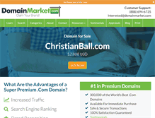 Tablet Screenshot of christianball.com